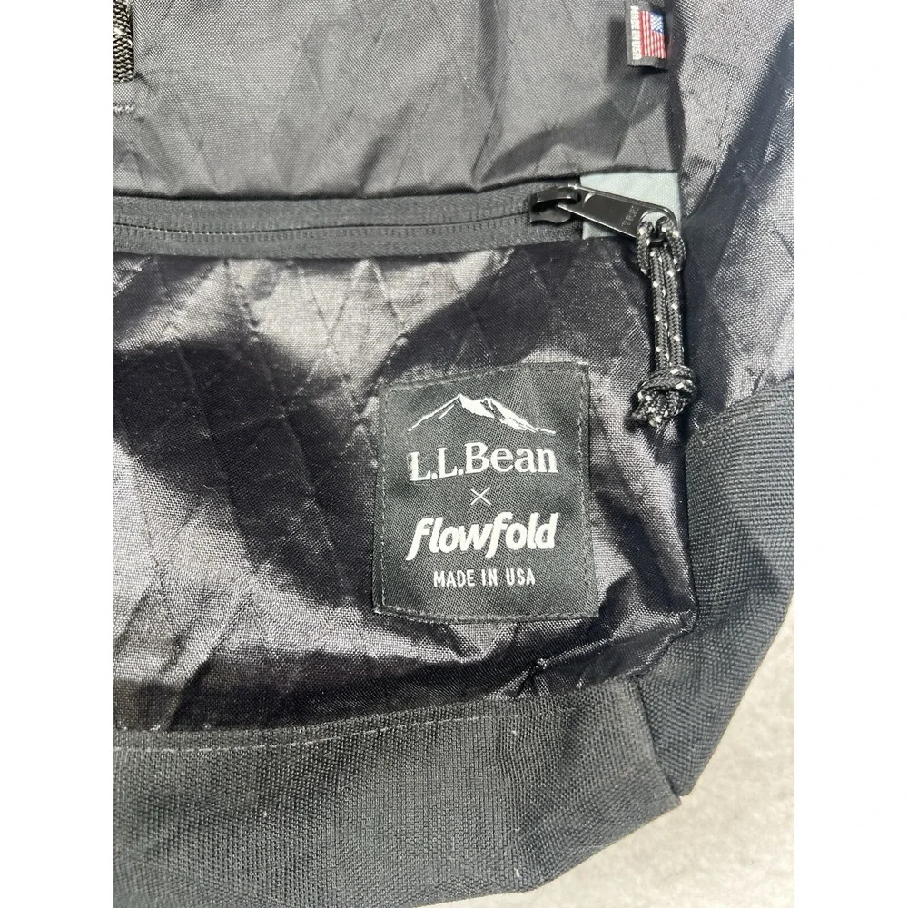 L.L. Bean X FlowFold Backpack Lightweight Nylon Ripstop Lightweight